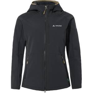 Vaude Дамско софтшел яке Vaude Women's Elope Stormfleece Hoody Softshell jacket - Phantom Black - размер 38 (EU) (103-2295-0413)