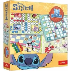 Trefl Комплект настолни игри 15 в 1 - Лило и Стич (02963) - ozone