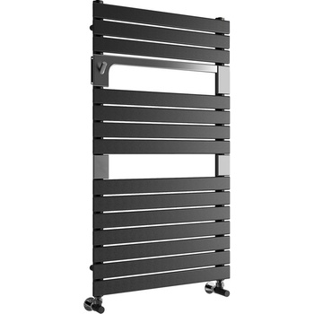 Crystal Дизайнерска водна лира за баня Crystal PREMIUM, 510 W, 952×550 mm, антрацит (390361)