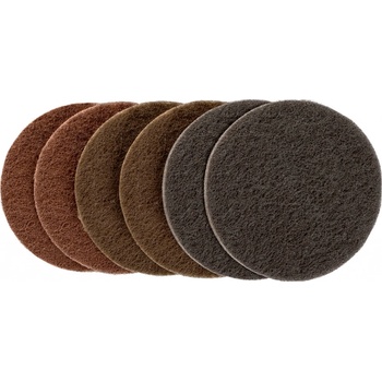 Parkside Sada brusných kotoučů z netkané textilie 6dílná Ø 115 mm 100348136004