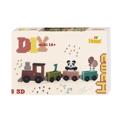 HAMA ART - 3D Narozeninový vlak MIDI