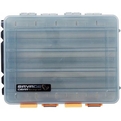 Savage Krabička Gear Lurebox Oboustranná Kouřová Dlouhá stříbrná