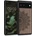 kwmobile Дървен калъф за Google Pixel 6 - тъмнокафяв