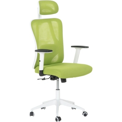 Bittel Работен стол Carmen 7588, до 120кг. макс тегло, мрежа, ергономичен, полипропиленова база, синхронен механизъм, газов амортисьор, лумбална опора, зелен (bt-3520412_2)