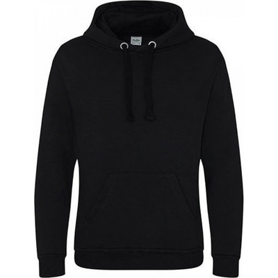 Vysokogramážová mikina Just Hoods s kapucí 330 g/m černá