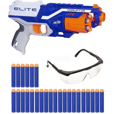 Nerf N-Strike Elite Disruptor + 20 šípok + okuliare