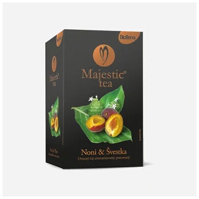 Biogena Čaj Majestic Tea Noni & švestka 6 x 20 sáčků