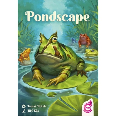 Pink Troubadour Pondscape