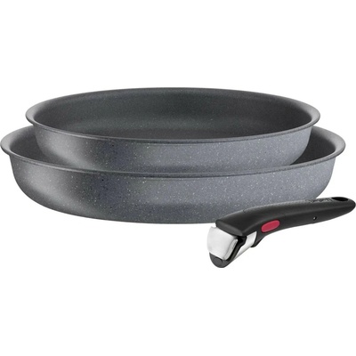 Tefal Súprava panvíc INGENIO NATURAL FORCE 24 cm a 28 cm, sada 3 ks, nepriľnavá
