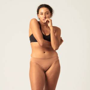 Modibodi Менструални бикини Modibodi Seamfree Bikini Moderate-Heavy Cinnamon Modibodi | Kafyav | ЖЕНИ | L