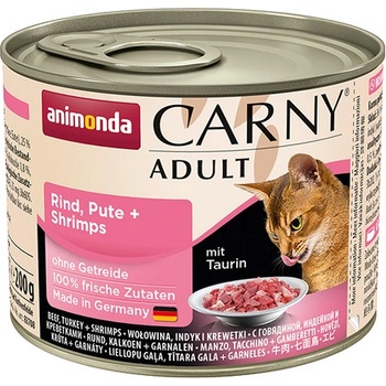 Animonda Carny Adult hovädzie morčacie & krevety 200 g