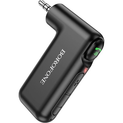 Borofone - Bezdrátový audio přijímač Wideway BC35 - Bluetooth 5.0 adaptér, 150mAh, Jack 3,5mm - černý