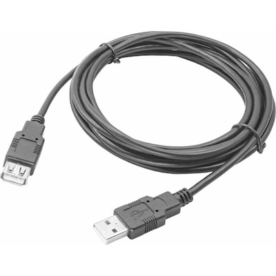 Logo LAM KU030AC2QL USB (2.0), USB A (2.0) M-USB A (2.0) F, 3m, šedý