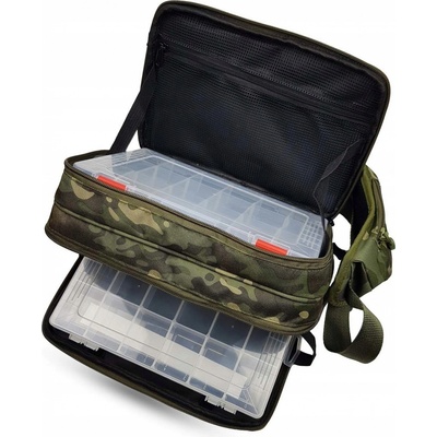 York Taška Green Camo přes rameno dvěma boxy