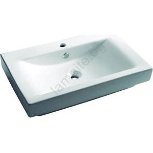 Bathco 0023 - Вграден умивалник MANCHESTER 70x45 см порцелан/бял (BO0002) Мивка за вграждане
