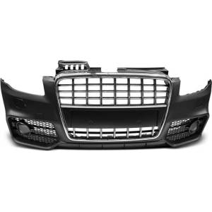  Предна броня за Audi A4 B7 8E (2004-2008) - S3 Дизайн с хром лайсна (BUMPA4S3C)