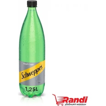Image 1 of Schweppes Газирана вода Schweppes Клуб Сода 1, 25л