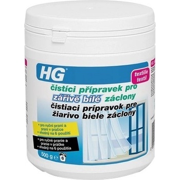 HG čistiaci prostriedok na žiarivo biele záclony 500 ml