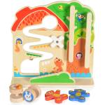 Tooky Toy Дървена игра с топче 2 в 1 Tooky Toy (110175)