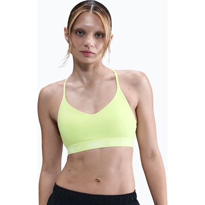 Спортен сутиен Nike Dri-Fit Indy Light Support light lemon twist/white pearl