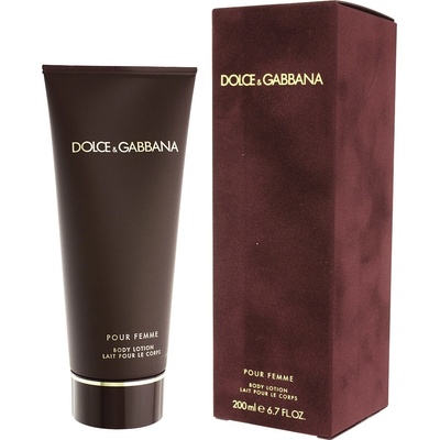Dolce & Gabbana Pour Femme telové mlieko 200 ml