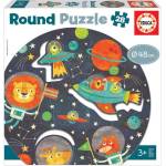 Educa Кръгъл пъзел Educa от 28 части - Космос (EDU18908) - ozone