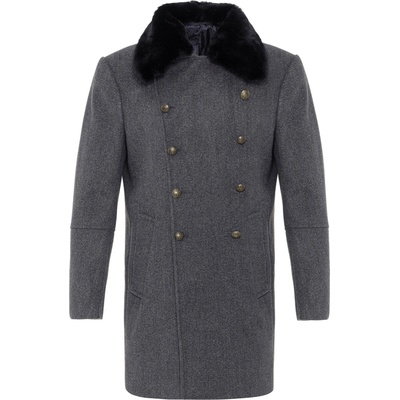 Antioch Зимно палто сиво, размер 50