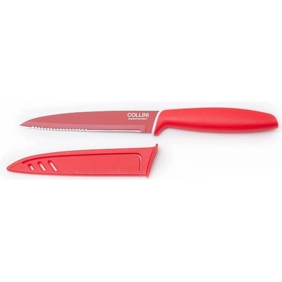 Berndorf Sandrik COLLINI Santoku teflónový nôž červený 13 cm