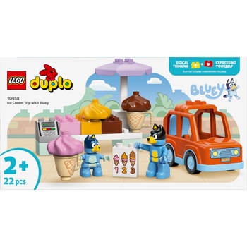 LEGO® DUPLO® Bluey - Ice Cream Trip with Bluey (10458)