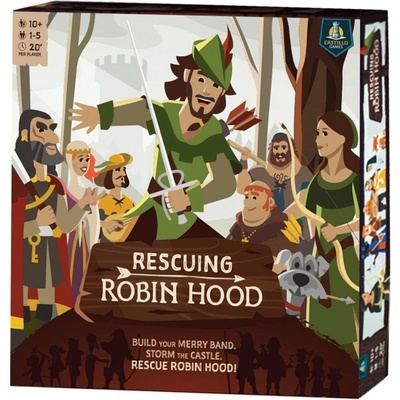 Atlas Games Настолна игра Rescuing Robin Hood - Стратегическа (CLG01000)