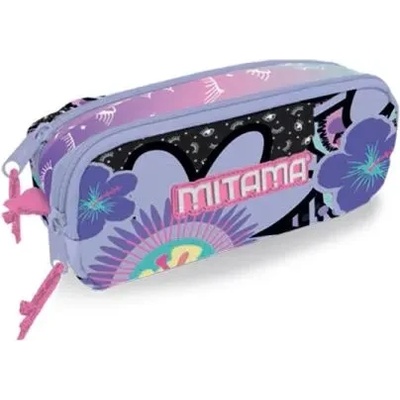 Mitama Flower Fashion ученически несесер с 2 ципа