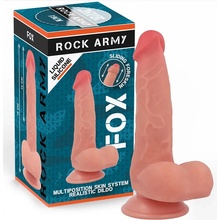 Rockarmy liquid silicone fox 19 cm -o- 3.2 cm