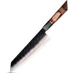 HARAHU Дамаски кухненски нож AR-37335 - Kiritsuke / Червен KP37335