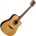 LÂG GUITARS Tramontane 118 T118DCE Natural Електро-акустична китара Дреднаут