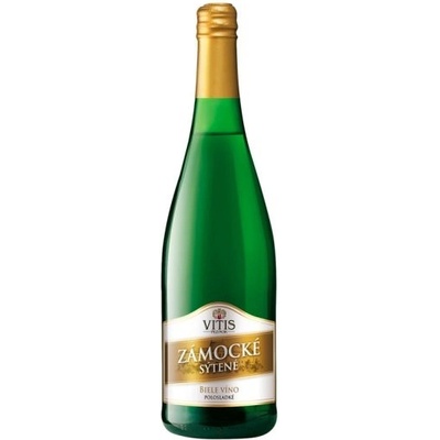 Vitis Pezinok Zámocké sýtené perlivé biele polosladké 0,75 l