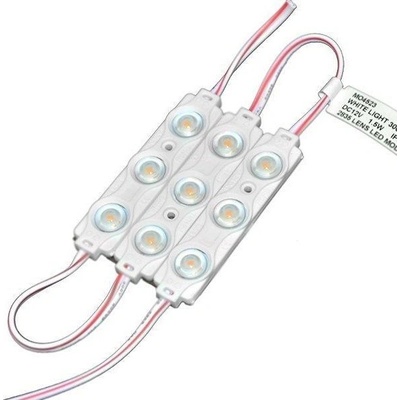 LED21 LED Modul 3xSMD 2835 1,5W 120lm 12V 160° TEPLÁ BÍLÁ – Zboží Živě