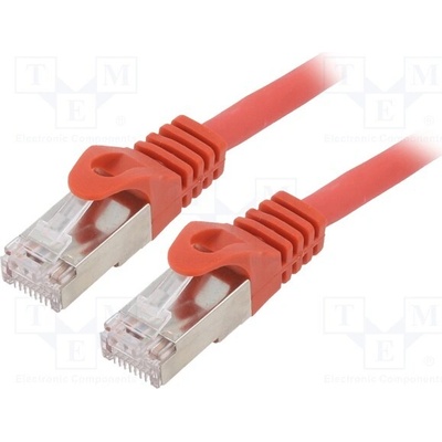 Gembird PP6A-LSZHCU-R-10M Patch S/FTP Cat 6a RJ45 vidlice z obou stran lanko Cu