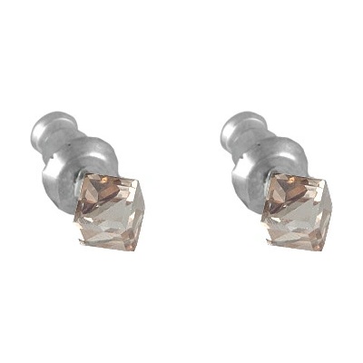 JSB Swarovski Elements kostka světlý jantar 713864 lt pecky light topaz