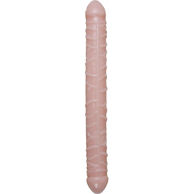 Boss Series Flexible Double Dong Skin Dvojité dildo tělové Tělový