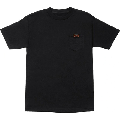 Independent tričko Built To Grind S/S Pocket Heavyweight T-Shirt Black