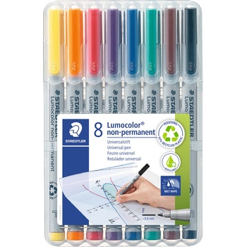 STAEDTLER Комплект маркери Staedtler Lumocolor 316 F, 8 цвята (32740-А)