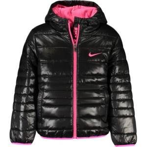 Nike Яке за момичета nike, Размер 6x, Цвят Черно (36g461_neblack)