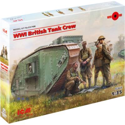 ICM British Tank Crew WWI 1:35
