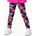 Chicco Girls Striped Leggings Grey/Red