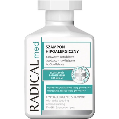 Ideepharm Radical Med Psoriasis hypoalergenní šampon pro vlasou pokožku s lupénkou 300 ml
