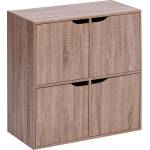 5five - Комод TIDY 68x68x32 см, кафяв (P7653)