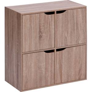 5five - Комод TIDY 68x68x32 см, кафяв (P7653)