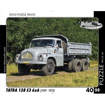 RETRO-AUTA TRUCK č.26 Tatra 138 S3 6x6 1959-1972 40 dielov