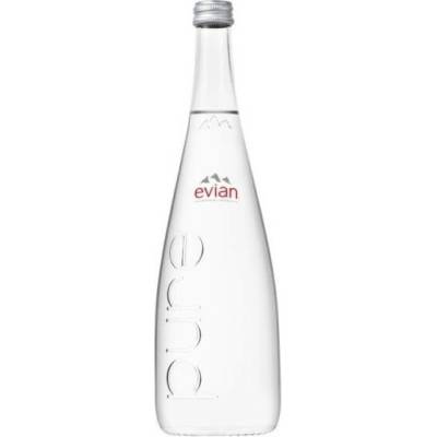 Evian Přírodní neperlivá minerální voda 12 x 0,75 l