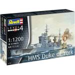 Revell Plastic ModelKit кораб 05182 - HMS Duke of York (1: 1200)